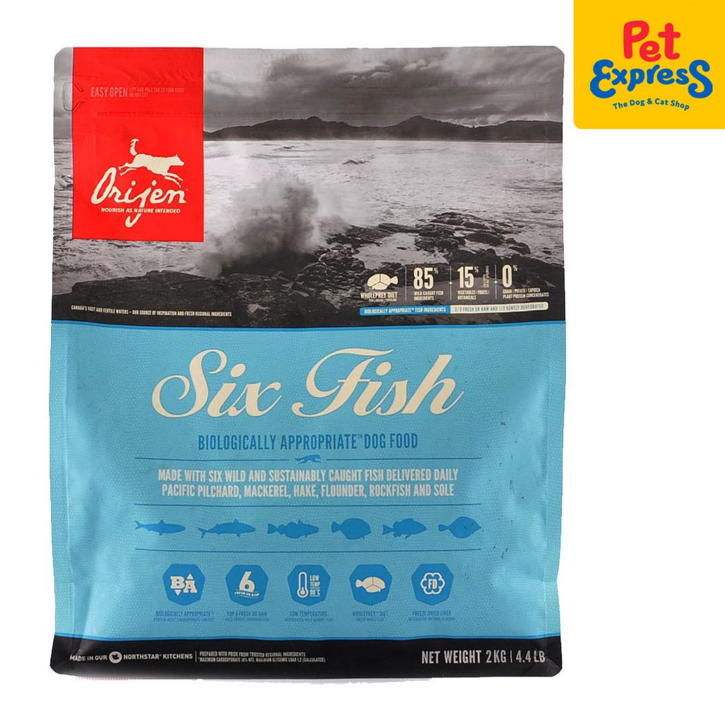Dog food Orijen Six Fish Dry Dog Food 2kg Shopee Philippines