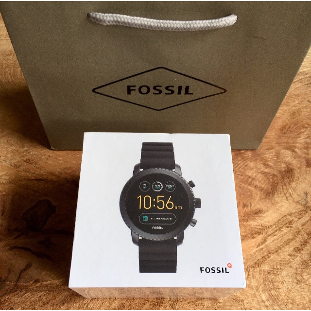 Fossil Q Explorist Gen 3 Smartwatch Black Silicone with FREEBIES