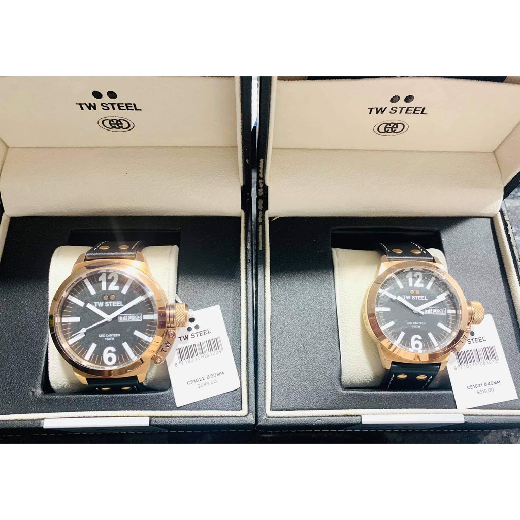 TW Steel Leather Original Couple Watch Shopee Philippines