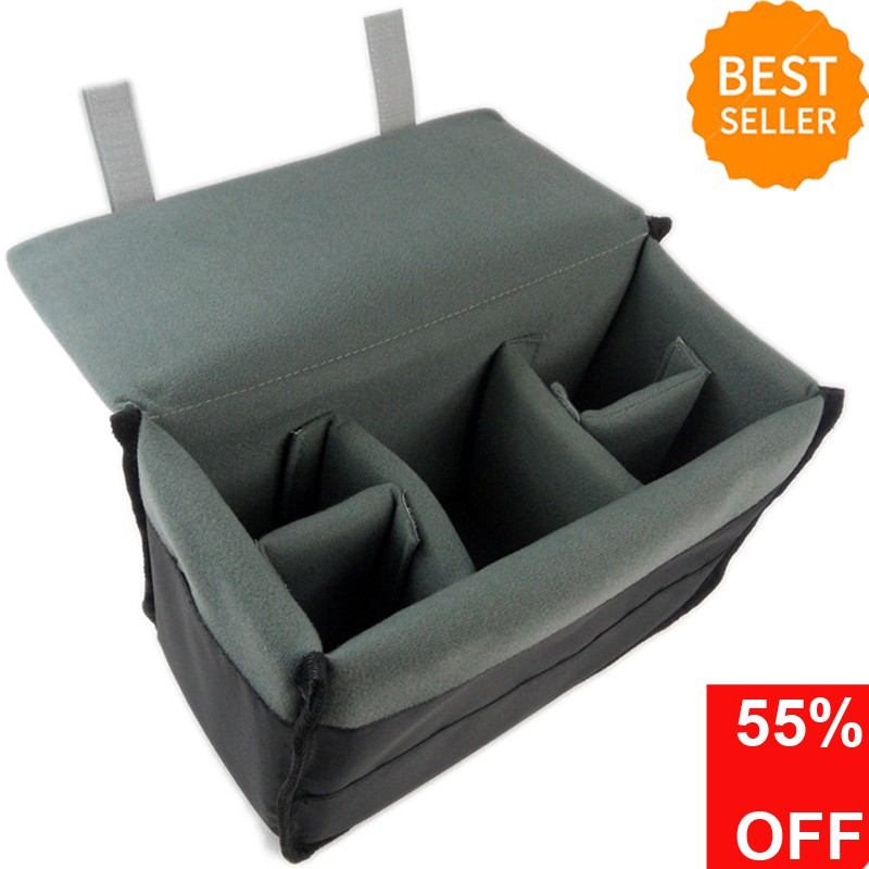 Insert Padded Camera Bag DSLR Lens Inner Divider Partition Protect Case ...