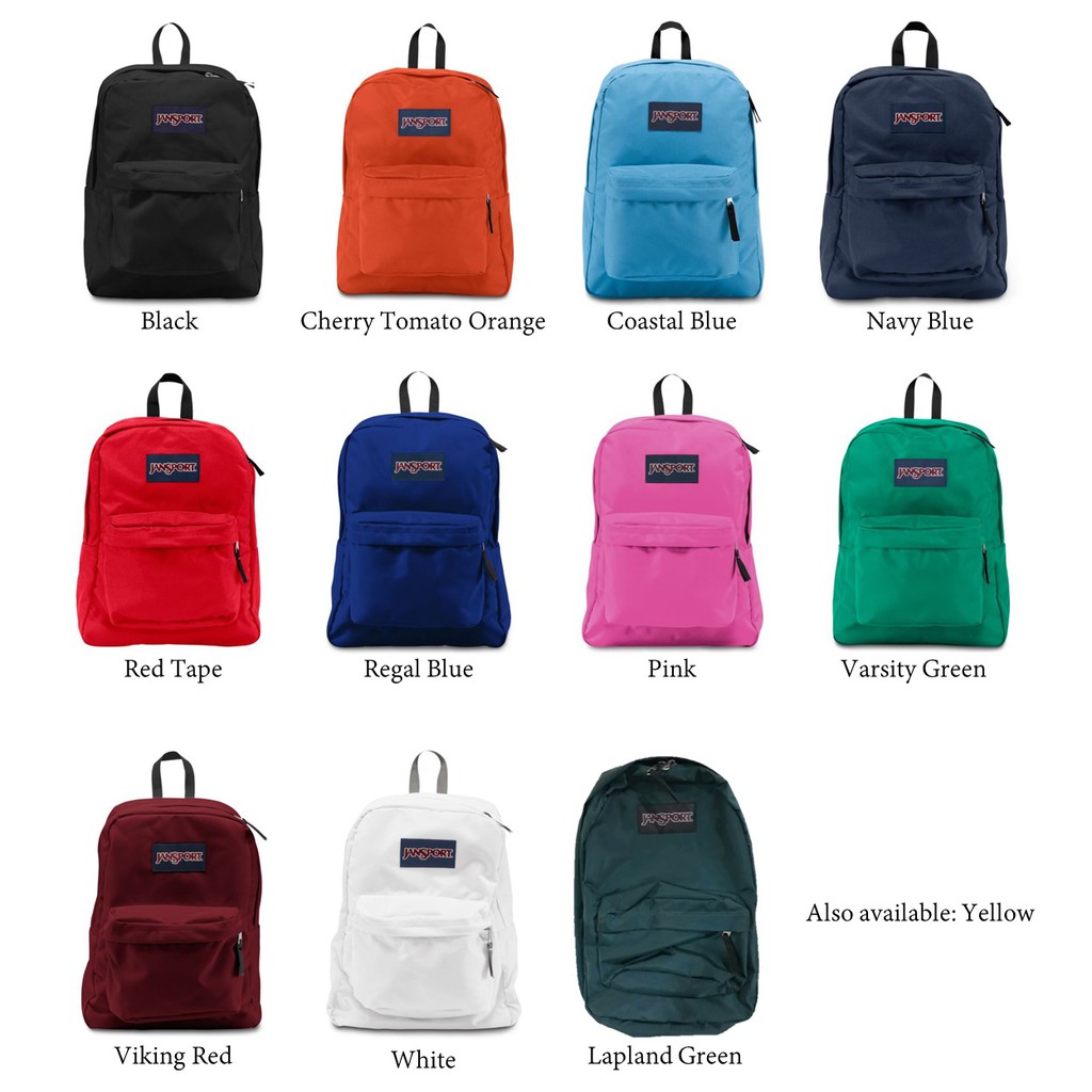 Jansport solid 2025 color backpacks