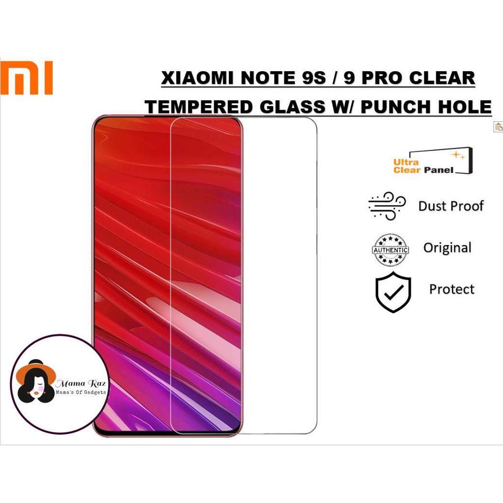 Xiaomi Redmi Note 9S 9 Pro 10 10S 10 Pro 10 5G Full Clear Tempered