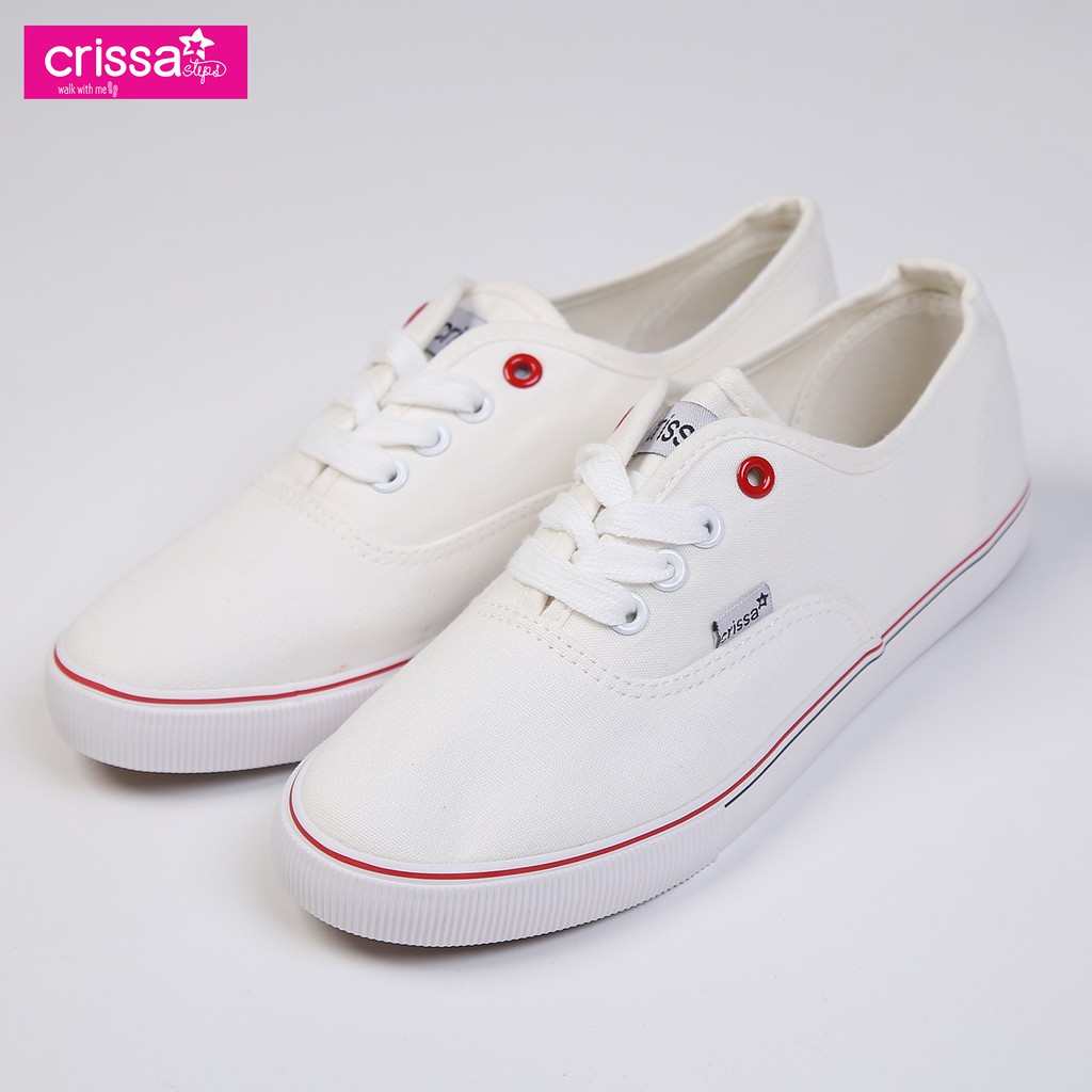 Crissa Steps Ladies Lace Up Shoes CSC06 0653 White Shopee