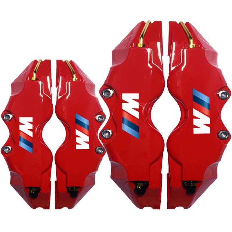 4PCS ABS Car Disc Brake Caliper Cover Plastic Sticker for BMW E46 E39