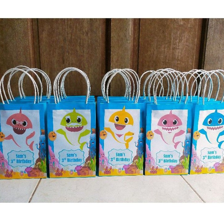 Baby Shark theme loot bag | Shopee Philippines