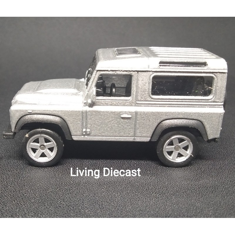 Diecast/ Miniature Car-Land rover-Defender 1:60 scale (Silver color ...