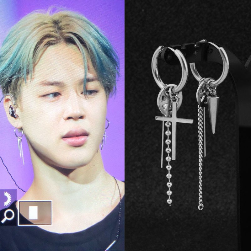 Jimin bts earrings