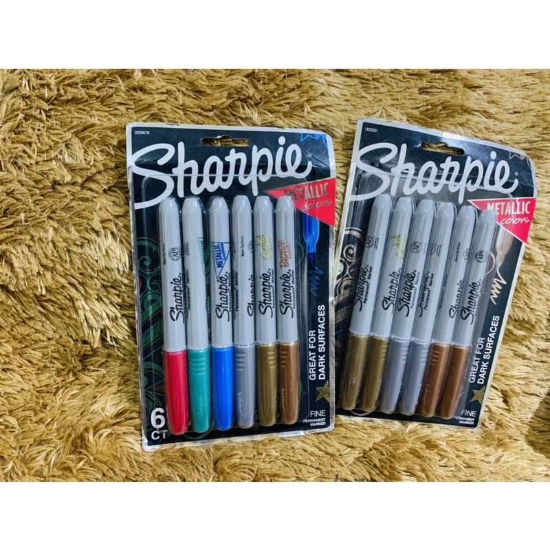 Sharpie Permanent Markers Fine Point Assorted Colors and Metallic