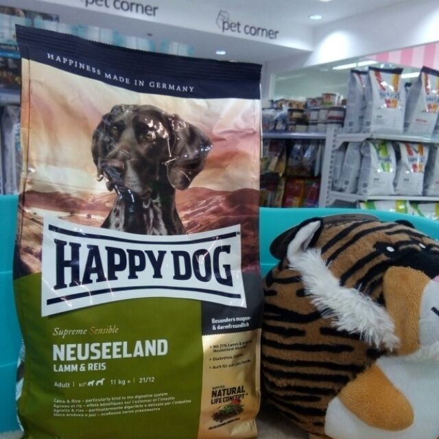 Happy dog supreme sensible neuseeland lamm & reis adult dry food (1kg ...