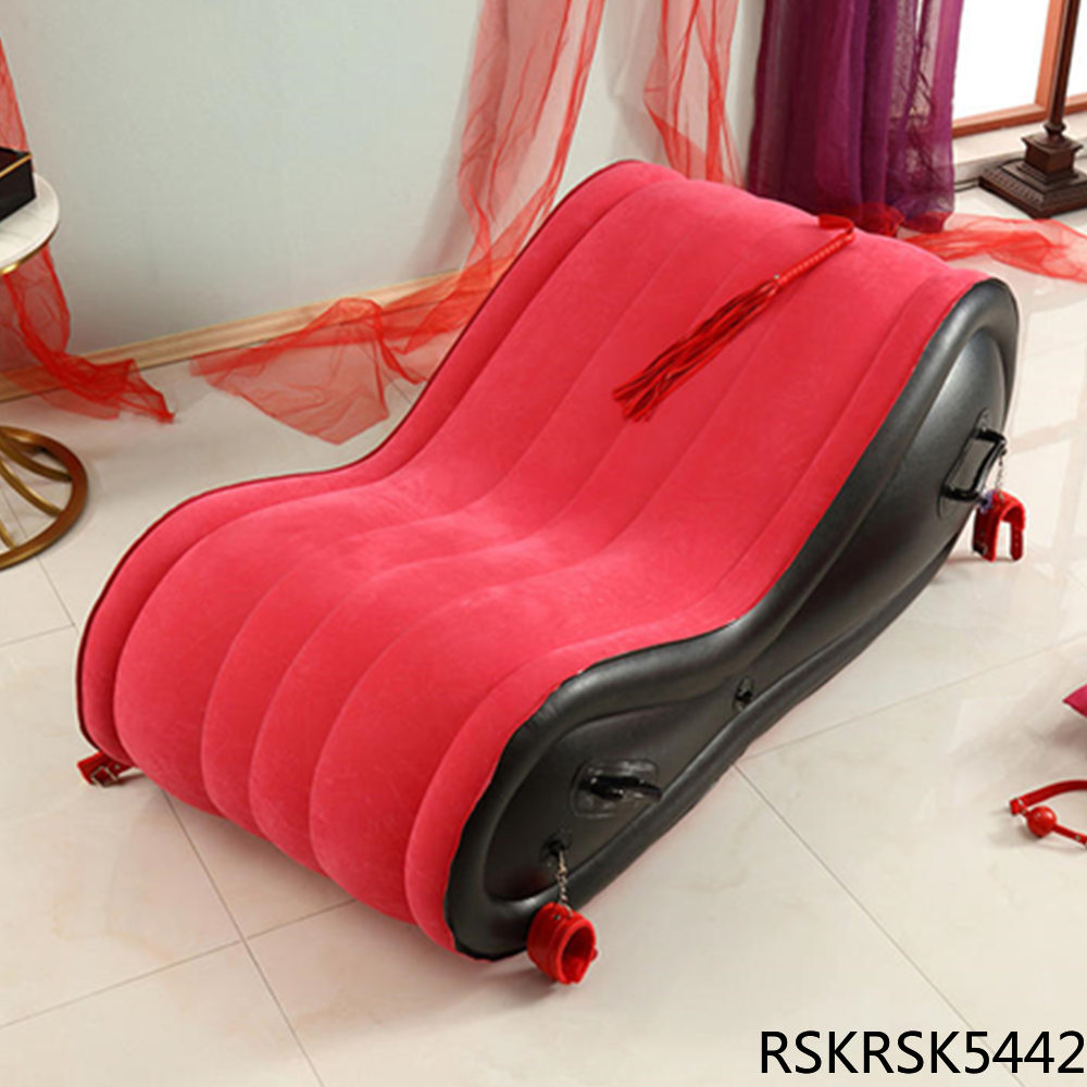 RSKRed Inflatable Sex Sofa 440lb Load Carrying Capacity EP PVC Sex  Furniture Air Cushion Sex Chair | Shopee Philippines