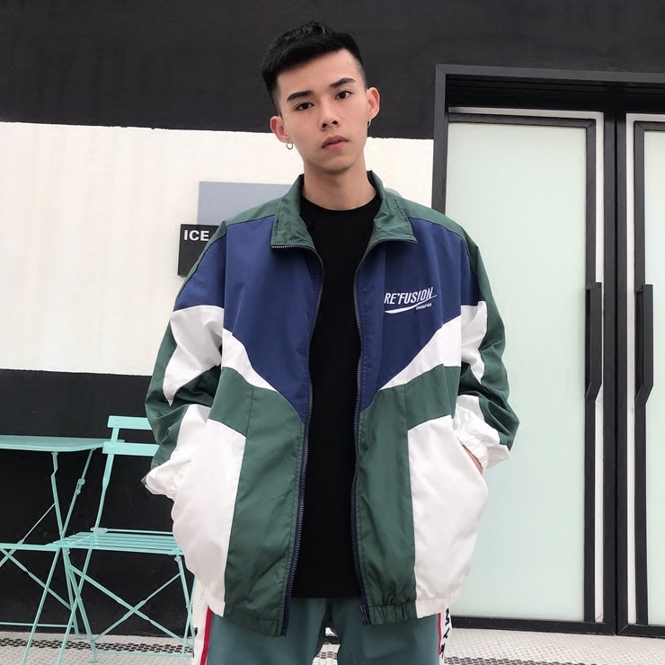 Windbreaker outfit store men