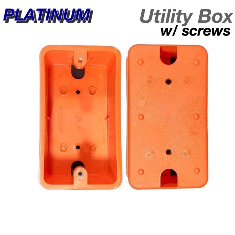 PVC Electrical Utility Box, For Convenience Outlets and Switches
