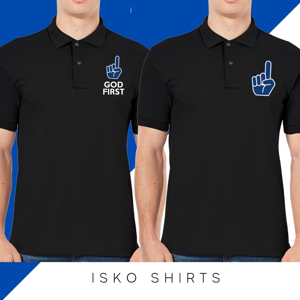 ISKO Halalan Shirts Collared Black Shirts | Shopee Philippines