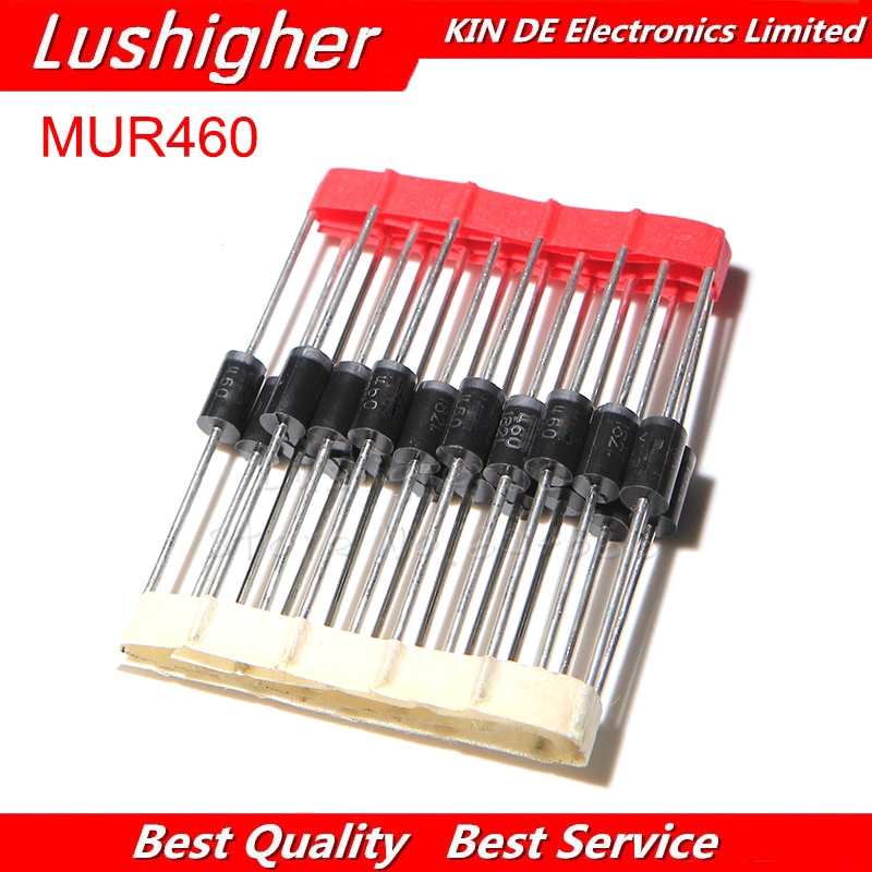MUR460-E3/54 VISHAY - Diodo: raddrizzatore | THT; 600V; 4A; rotolo 13 pollici; Ifsm: 150A | Transfer Multisort Elektronik Italia