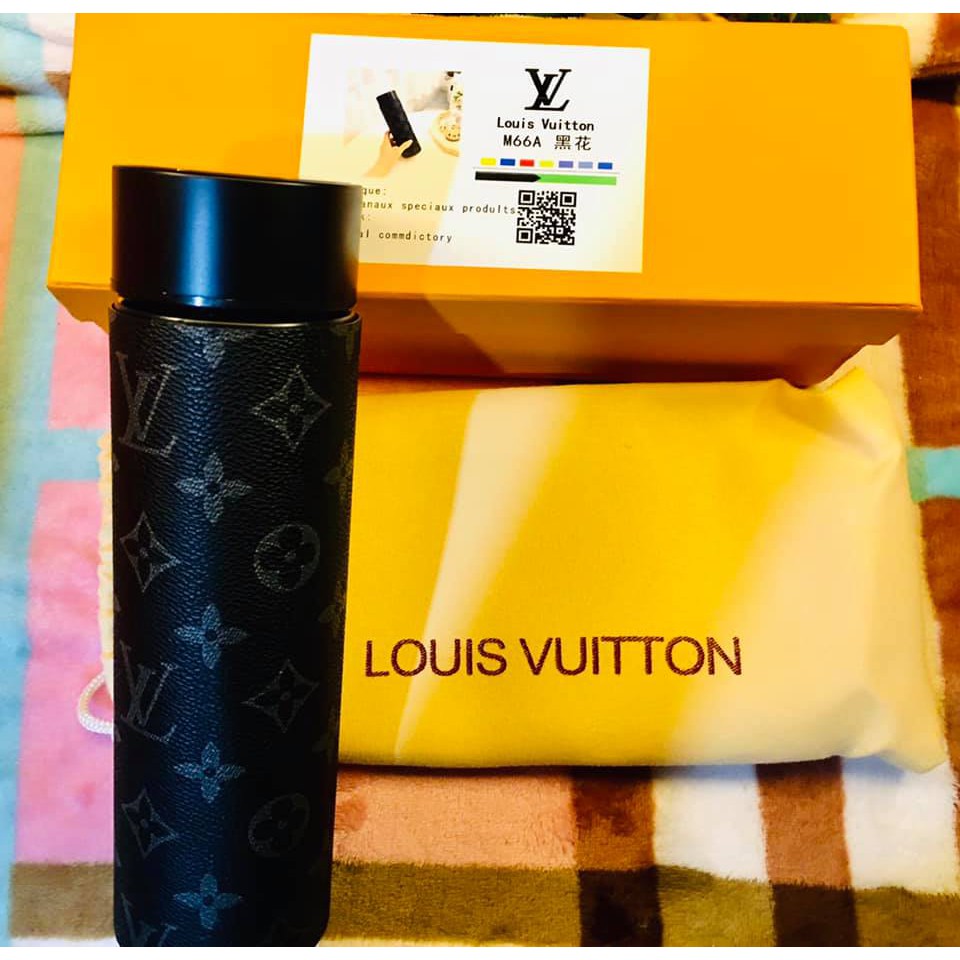 Hot and cold Louis Vuitton tumbler with digital temperature