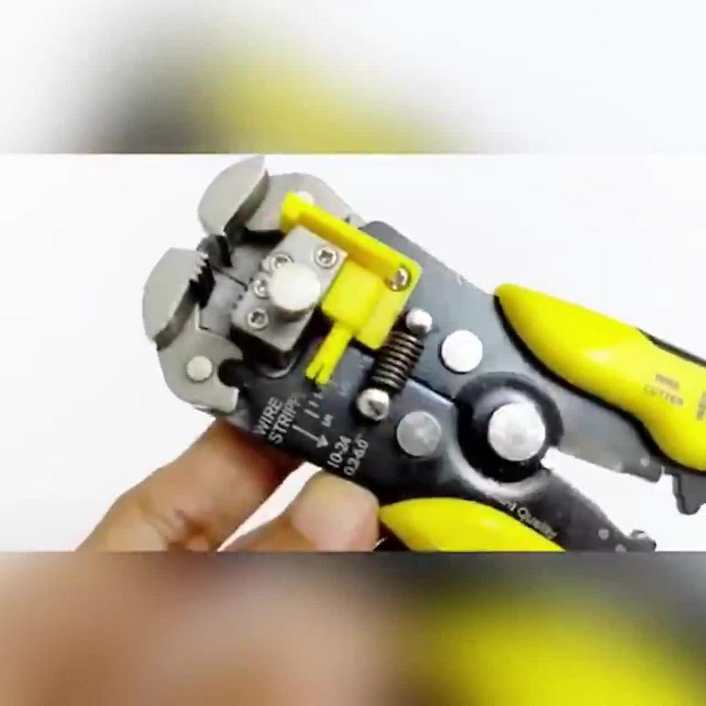 Professional Automatic Wire Striper Cutter Stripper Crimper Pliers Tool ...