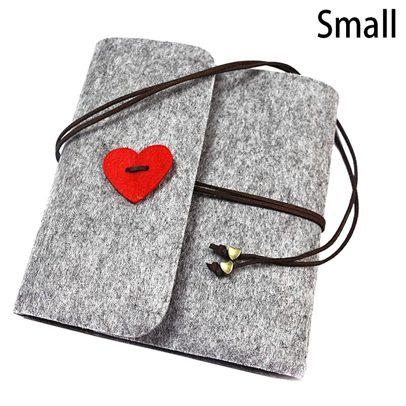 DIY Photo Albums Felt Cover Handmade Vintage Photo Album Scrapbook