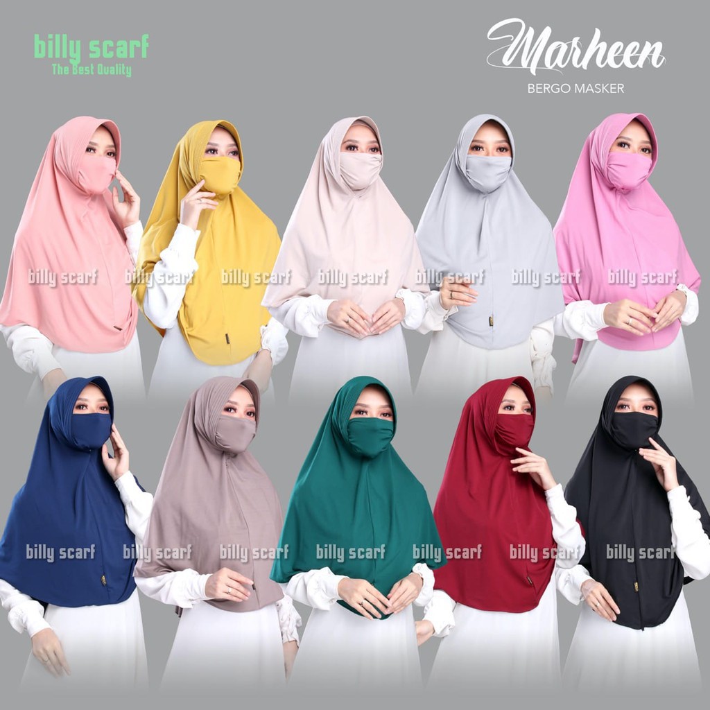 Niqab Instant Hijab / Jersey Veil / Khimar Veil / Hijab Super Jersey