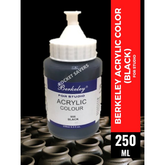 Berkeley Acrylic Colors 250ml Paint Painting Art Easel Crafts Pigment ...