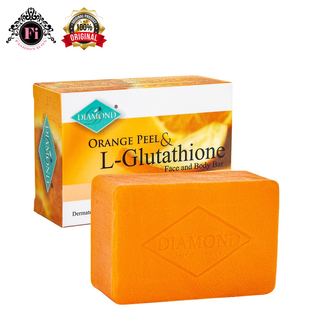 Diamond Orange Peel & L-Glutathione Soap 150g