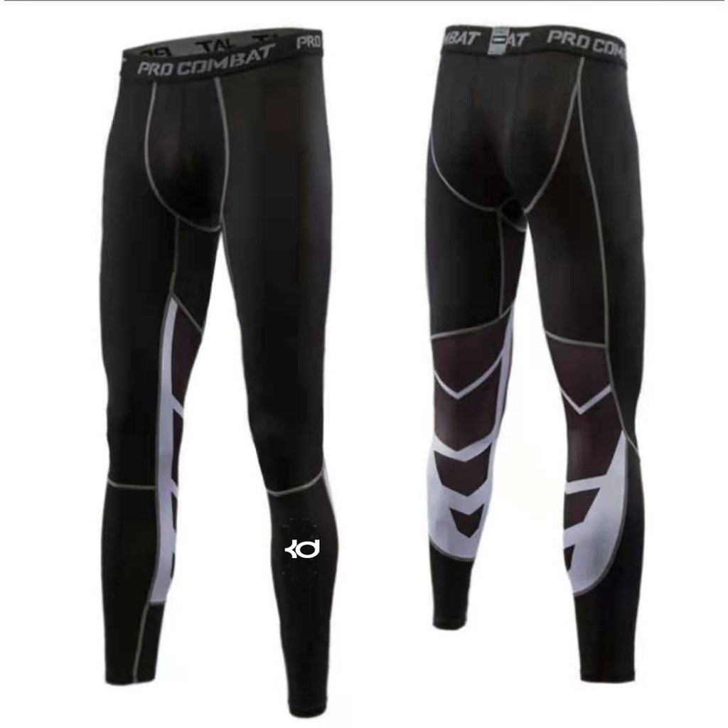 Men Compression Tights Cool Dry Sports Tights Pants Baselayer Running Leggings 803black