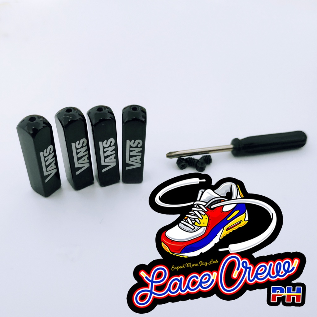 Lace Crew Ph Vans Rectangular Prism Cuboid Aglets 4pcs/set Replacement