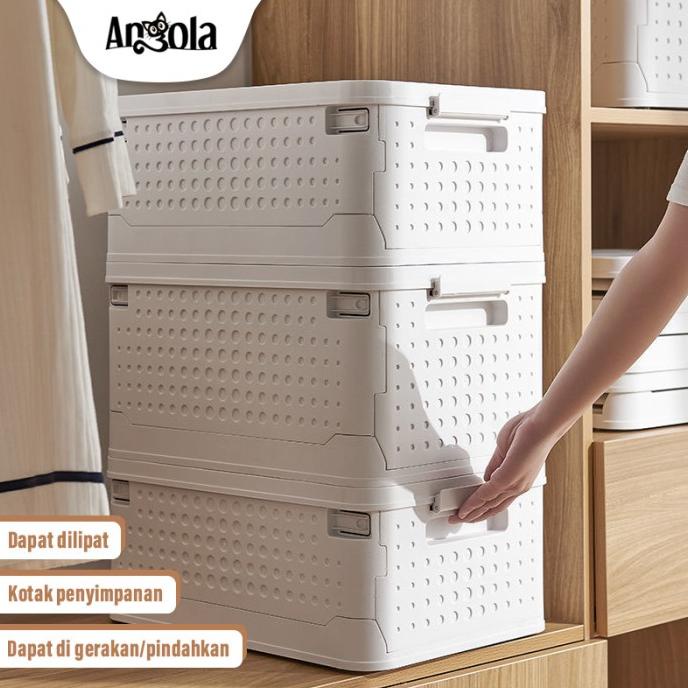 C33 Folding Storage Box Container Clothes / Toys Storage Container ...