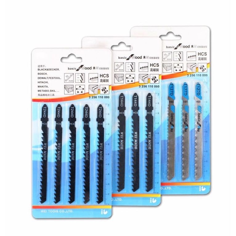 HSS Steel Jigsaw Blades Wood Steel Fast Cutting Reciprocating Jigsaw