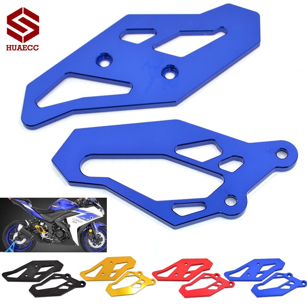 For Yamaha YZF R3 2015-2018 R25 MT03 MT25 2015-2018 CNC Footrest Rear ...