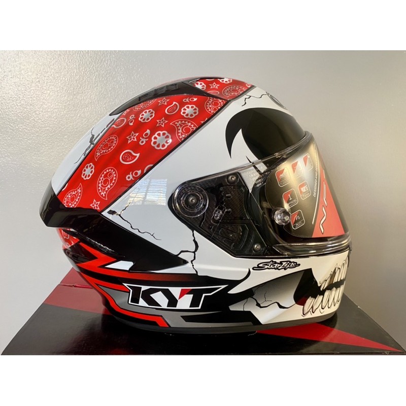 KYT HELMET - NFR PIRATE (Medium) | Shopee Philippines