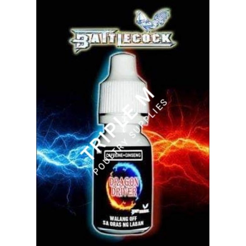 DRAGON DRIVER caffeine+ginseng para sa manok at kalapati | Shopee ...