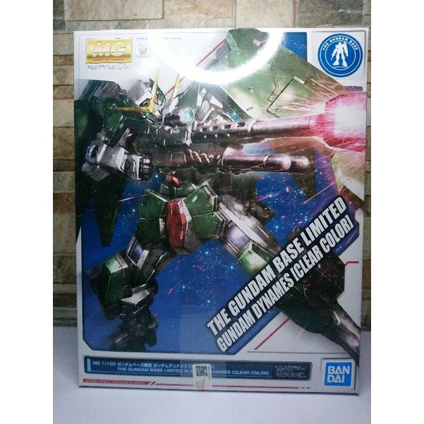 MG Master Grade The Gundam Base Limited Dynames Clear Color Gundam 00 ...