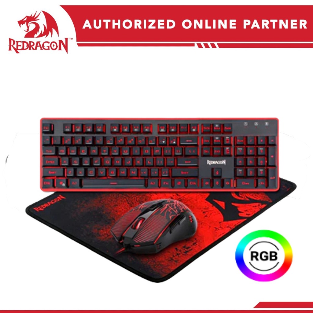 Redragon S107 Gaming Keyboard Mouse orders Combo NEW