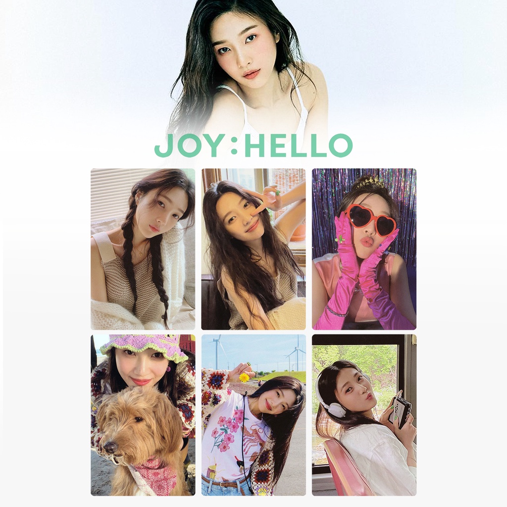 6pcs/set Red Velvet JOY HELLO Photocards (Replicards) Shopee Philippines