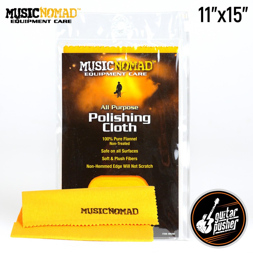 Music Nomad Microfiber Cloth For Cleaning And Polishing Guitars