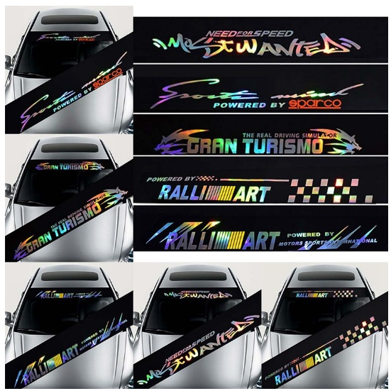 memories New Laser Letters Auto Car Front Window Windshield Decal ...