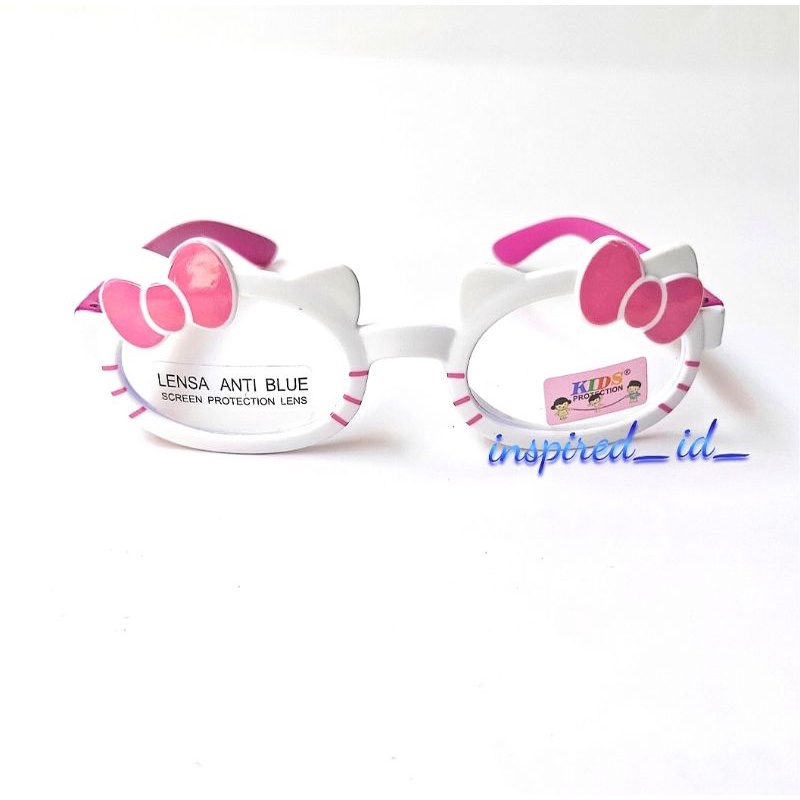 Hello Kitty Anti-Radiation Children's Glasses Shopee Philippines