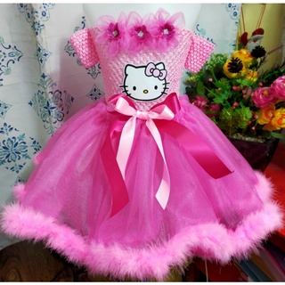 Hello kitty tutu dress 1st birthday sale