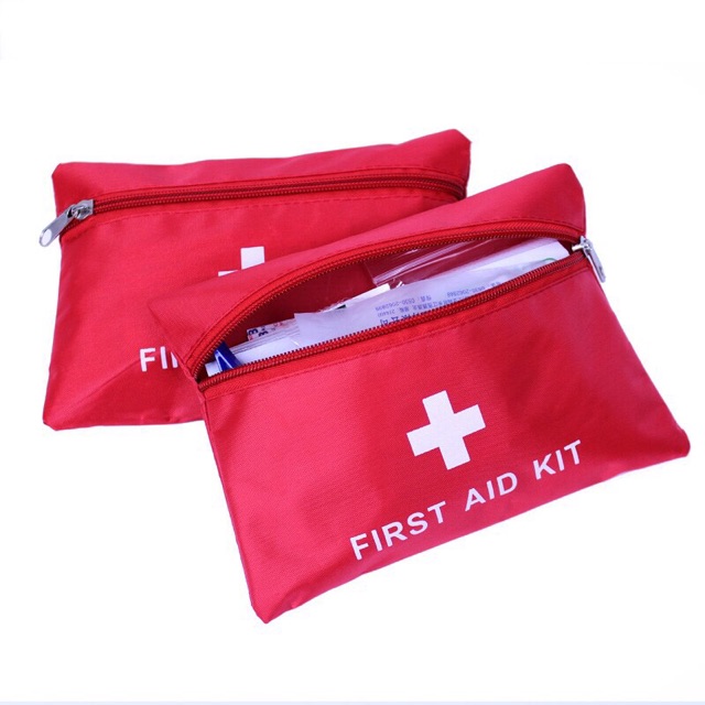 Mini Portable First Aid Kit Medicine Packing Box Medical Storage Bag ...