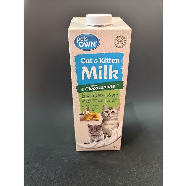 PETS OWN CAT and KITTEN MILK with Glucosamine (1L) Shopee Philippines