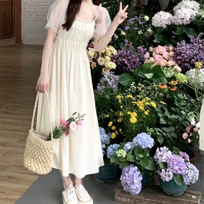 Korean hot sale long frock