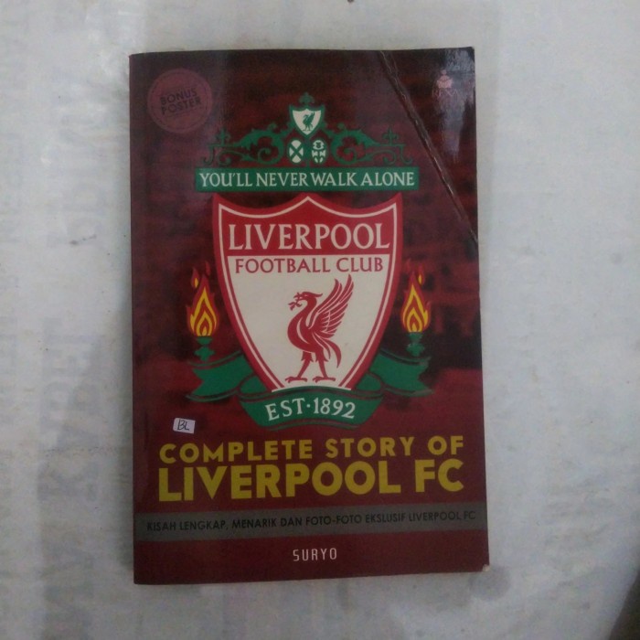 Complete STORY OF LIVERPOOL FC Book | Shopee Philippines