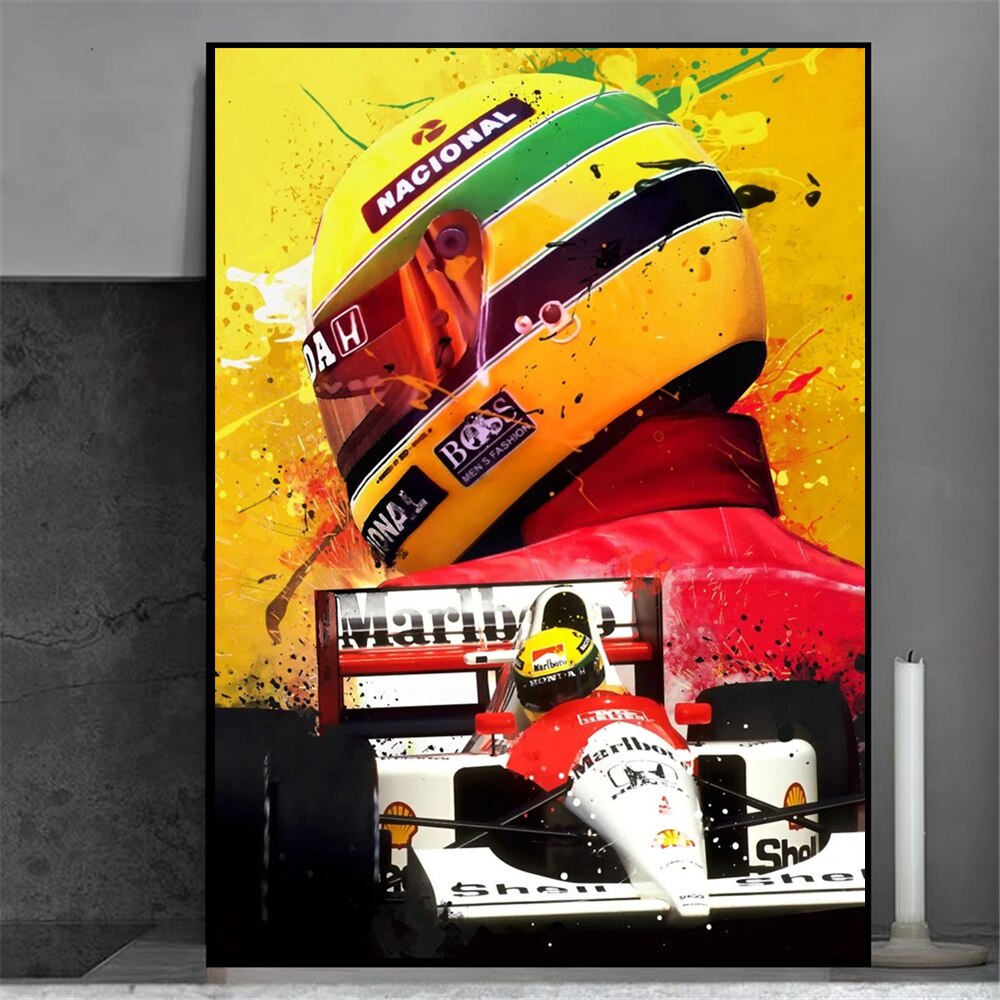 Wandbild Oldtimer Ferraris – Leinwanddruck 60x100 Cm, Fertig Zum Aufhängen