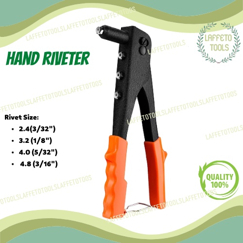 HEAVY DUTY HAND RIVETER PVC HANDLE | Shopee Philippines