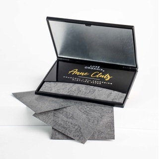 Anne Clutz x Luxe Organix Charcoal Blotting Paper with Compact Mirror ...