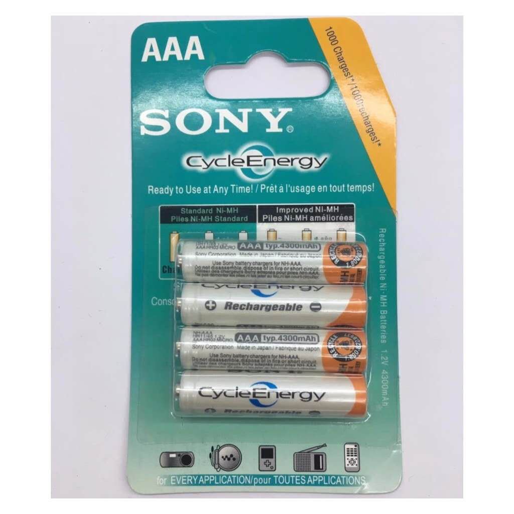 sony rechargeable battery (AA) 4in1/2in 1 (AAA)4in1/2in1 bdor | Shopee ...