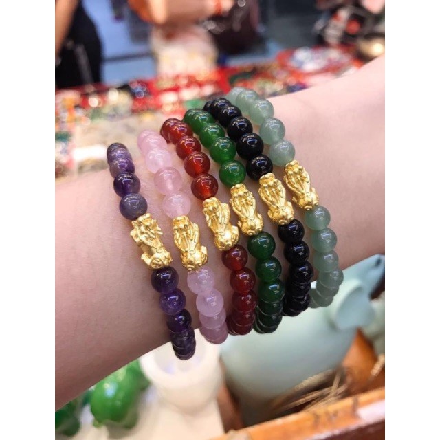 0.35g Lucky Charm Mini Piyao 24K Real Gold Bracelet pawnable Shopee