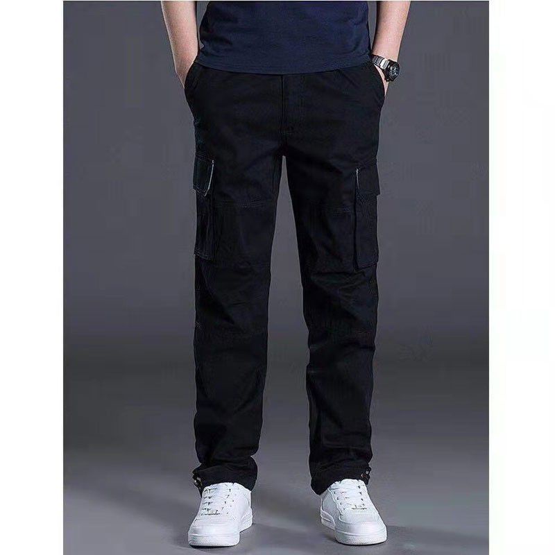 Men's 6 Pocket Cargo Pants 5 Colors Maong Pants for Men Lalaki Makapal ...