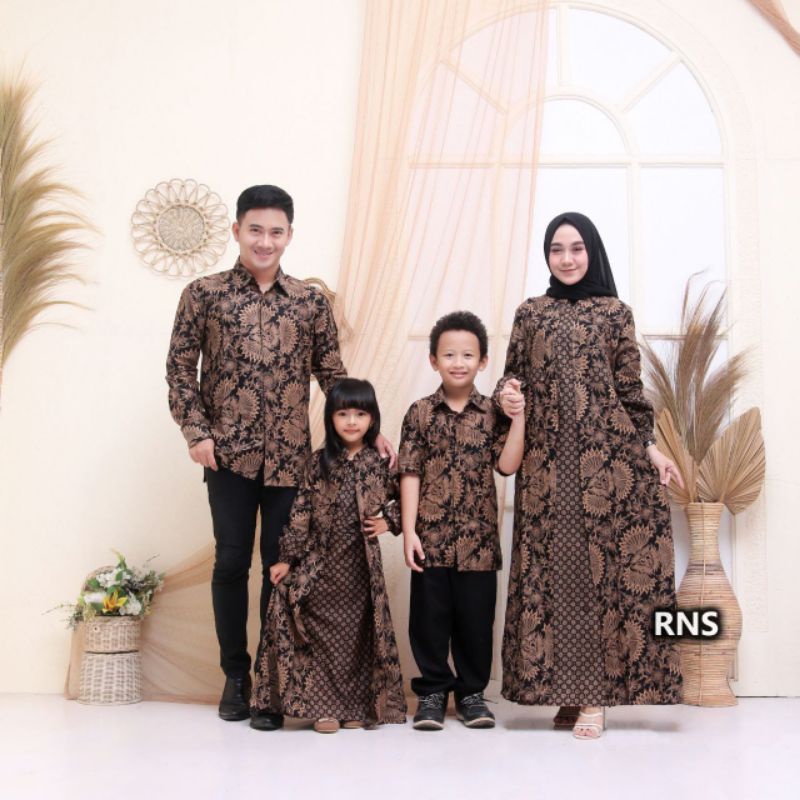 Batik couple modern Family batik Robe jumbo In shopee Family batik ...