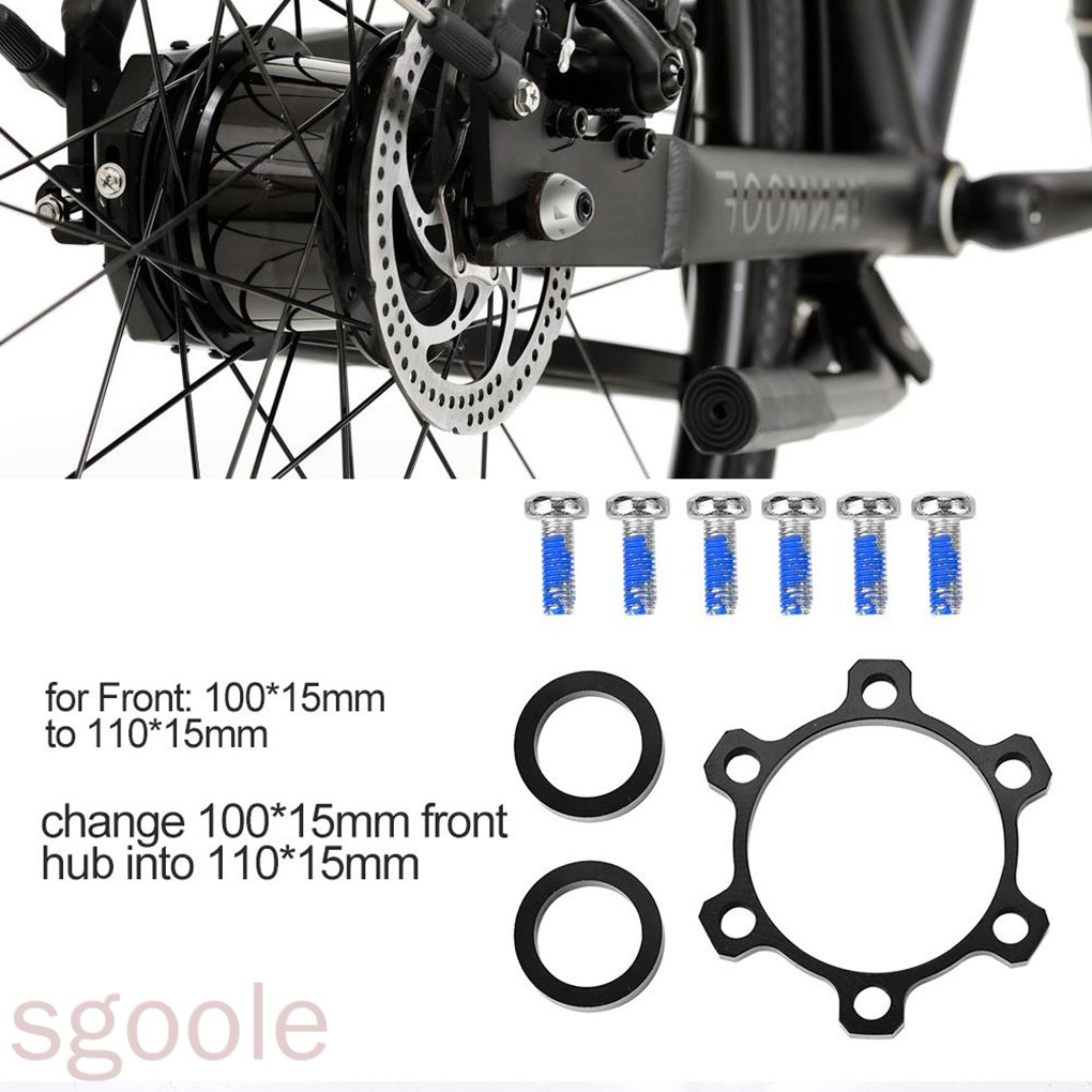【READY STOCK】Bike Front Boost Hub Adapter Kit Bicycle Hub Converter